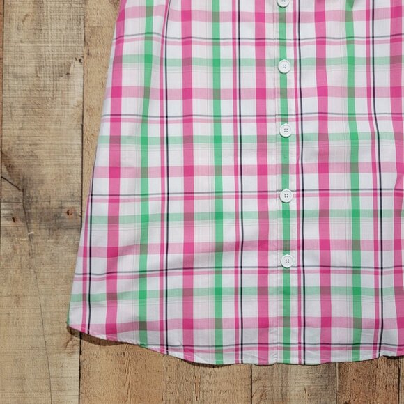 Pretty in Plaid: Crown & Ivy Off-Shoulder Dress - Picture 9 of 15